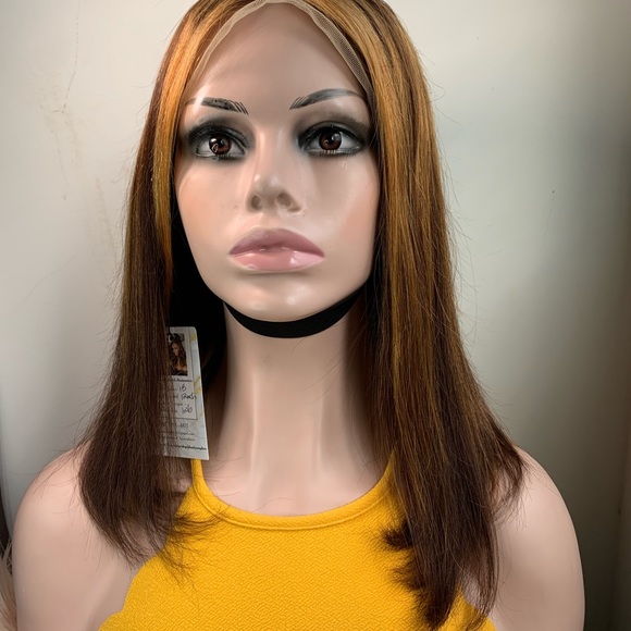 14inch Bob frontal lace 13*4 virgin Human wig - Picture 4 of 5